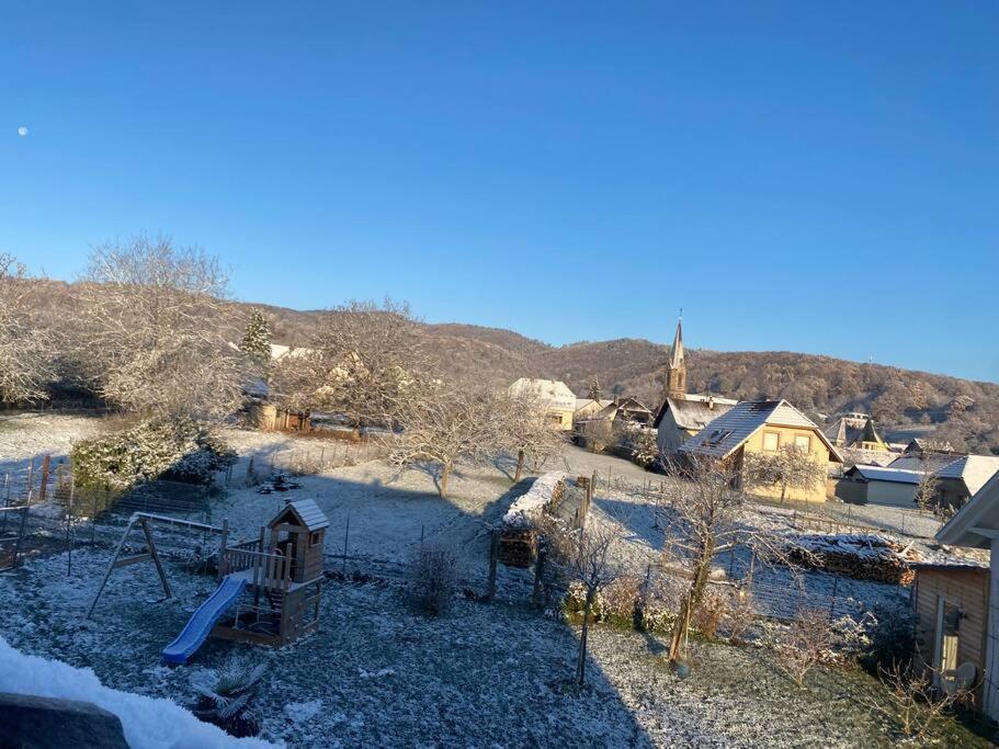 Gite Le Charmot, Au Pied Des Montagnes Classe 3* Roderen エクステリア 写真